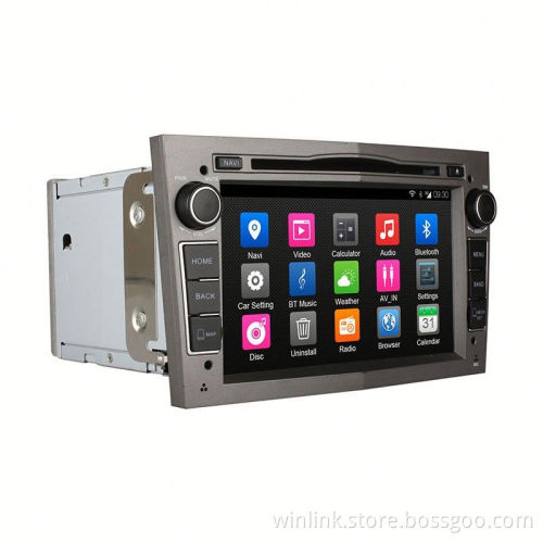Smart control android 4.4 quad core auto radio for Opel Astra Antara support Iphone 6s